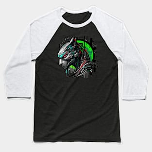 Graffiti Paint Panther Creative Baseball T-Shirt